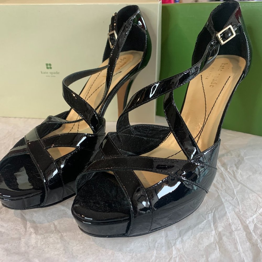 Kate Spade Black Lara Pumps